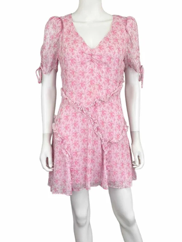 LOVE SHACK FANCY Rosie Patch Posh Dress Size 4 Tunics Sophisticated sleek