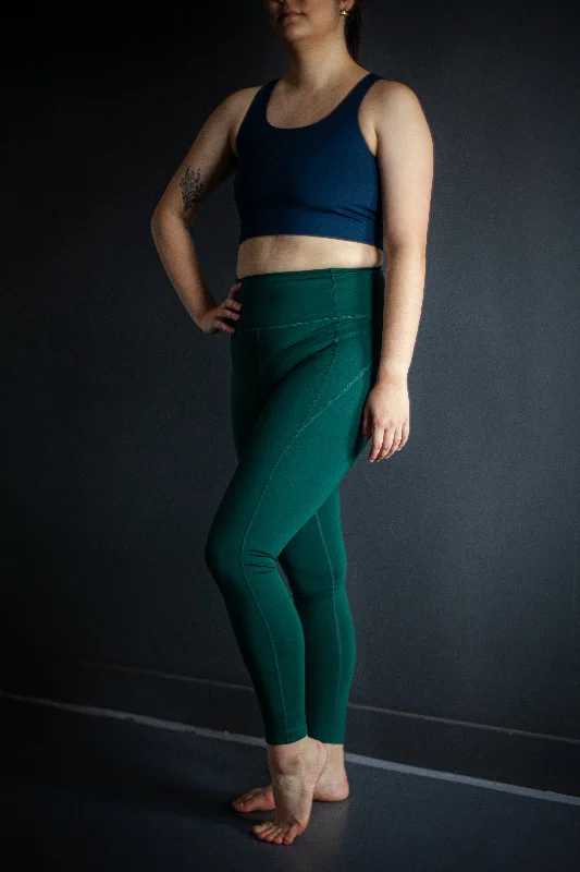 Compressive Pocket Legging (4024) Trendy Faux Suede Leggings