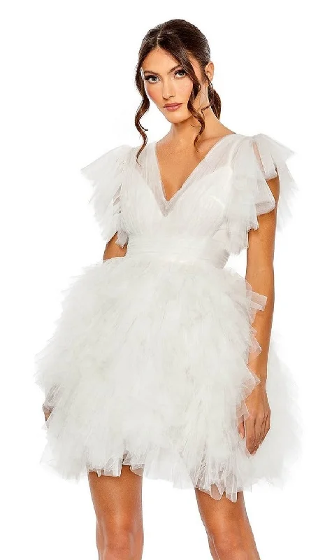 Short Homecoming Dress 20505 by Mac Duggal Tunics Cozy soft