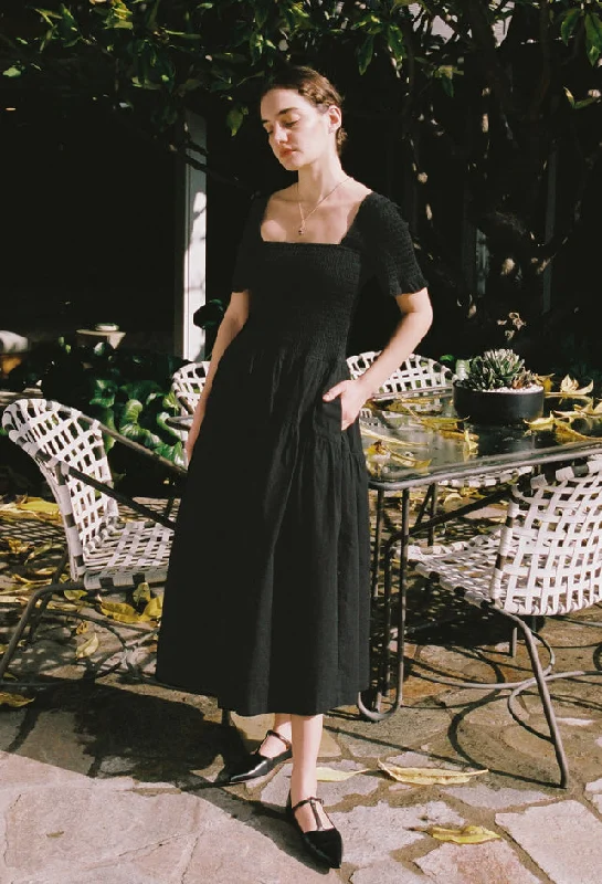 Alejandro Dress Black Tunics Mesh breathable