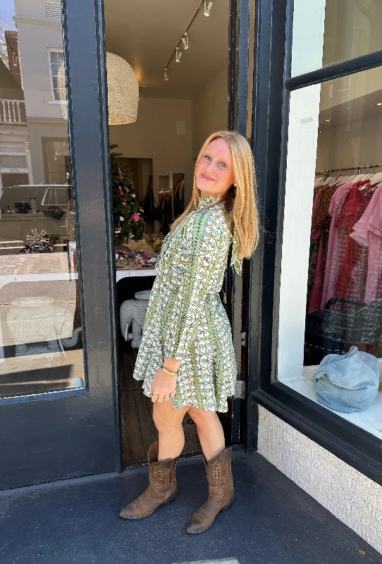 Ella Rose Dress Green Vine Tunics Timeless classic