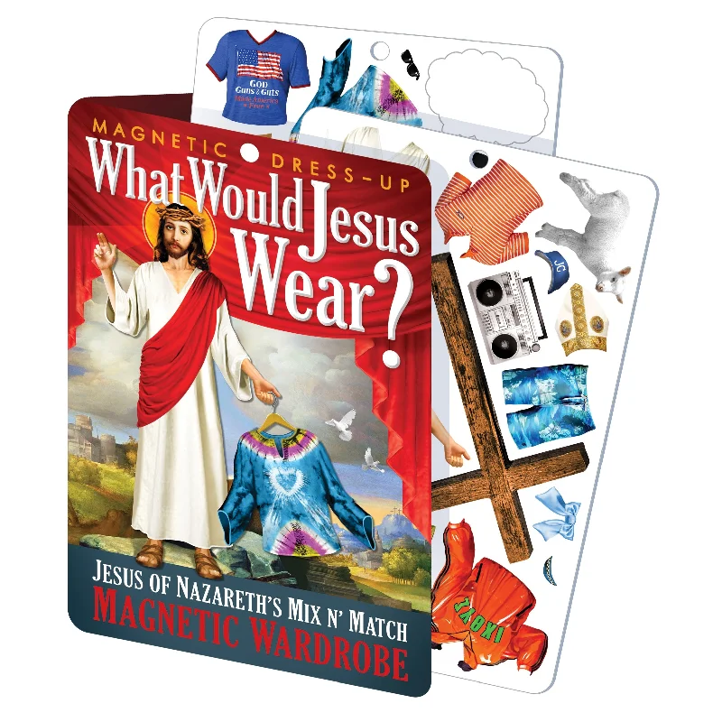 Jesus Magnetic Dress-Up Tunics Floral girly