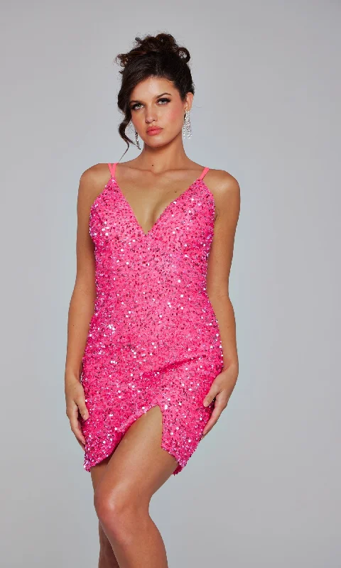 Jovani Lace-Up Short Beaded Homecoming Dress 39630 Tunics Occasion special