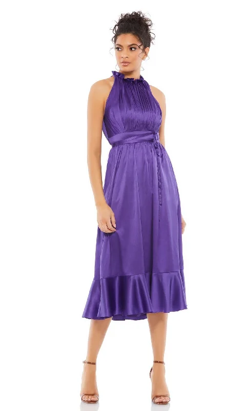 Short Wedding Guest Dress 26633 by Mac Duggal Tunics Trendy modern
