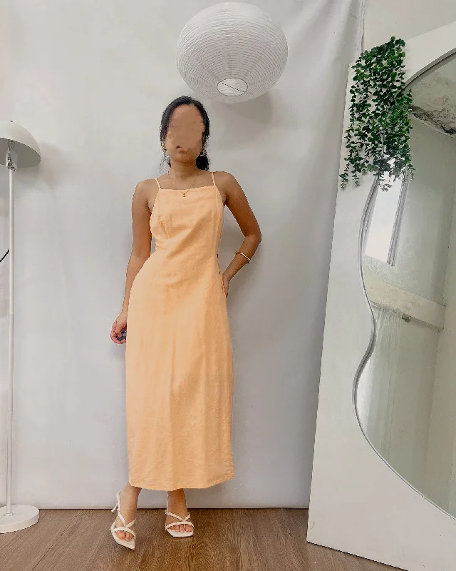 Insane quality orage linen apron dress Tunics Handmade artisanal