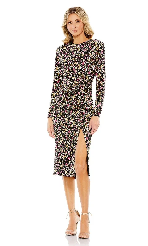 Short Wedding Guest Dress 26915 by Mac Duggal Tunics Fleece cozy