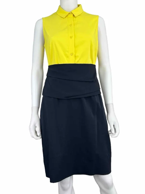 AKRIS Sleeveless Colorblock Dress Size 8 Tunics Brand named