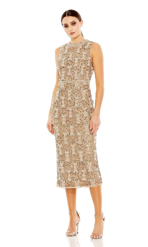 Short Wedding Guest Dress 93764 by Mac Duggal Tunics Summer linen